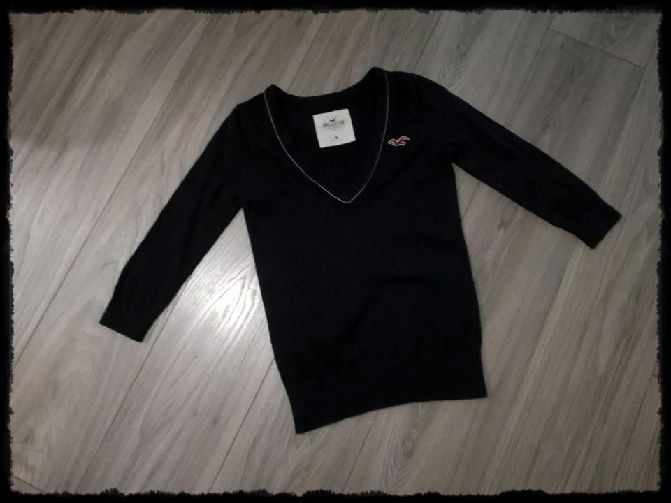 * HOLLISTER M LOGO GRANATOWY 3/4    !  