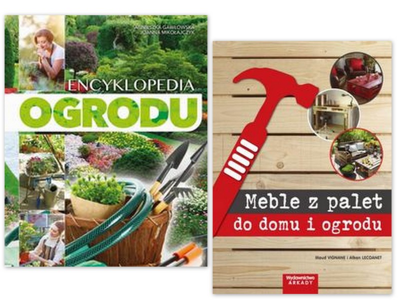 Encyklopedia ogrodu + MEBLE z palet do ogrodu