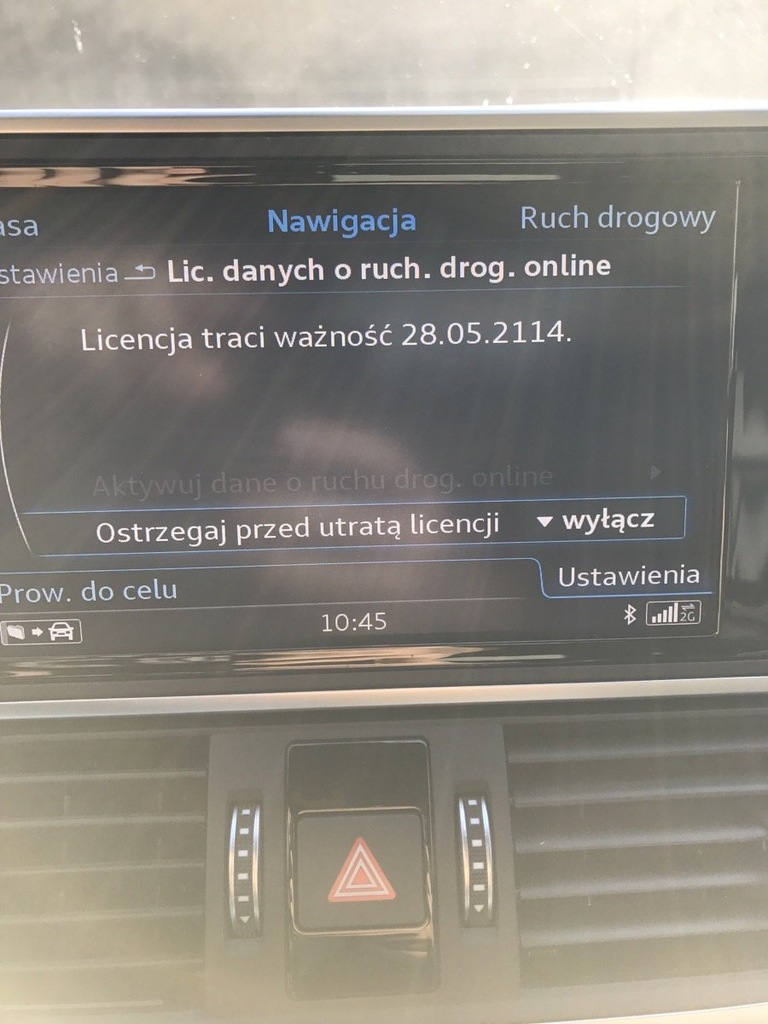 AKTYWACJA TRAFFIC ONLINE AUDI MMI 3G PLUS MIB TMC