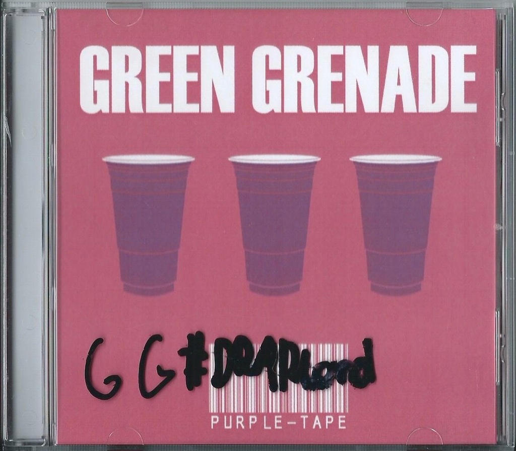 GREEN GRENADE - PURPLE TAPE 2014 unikat!
