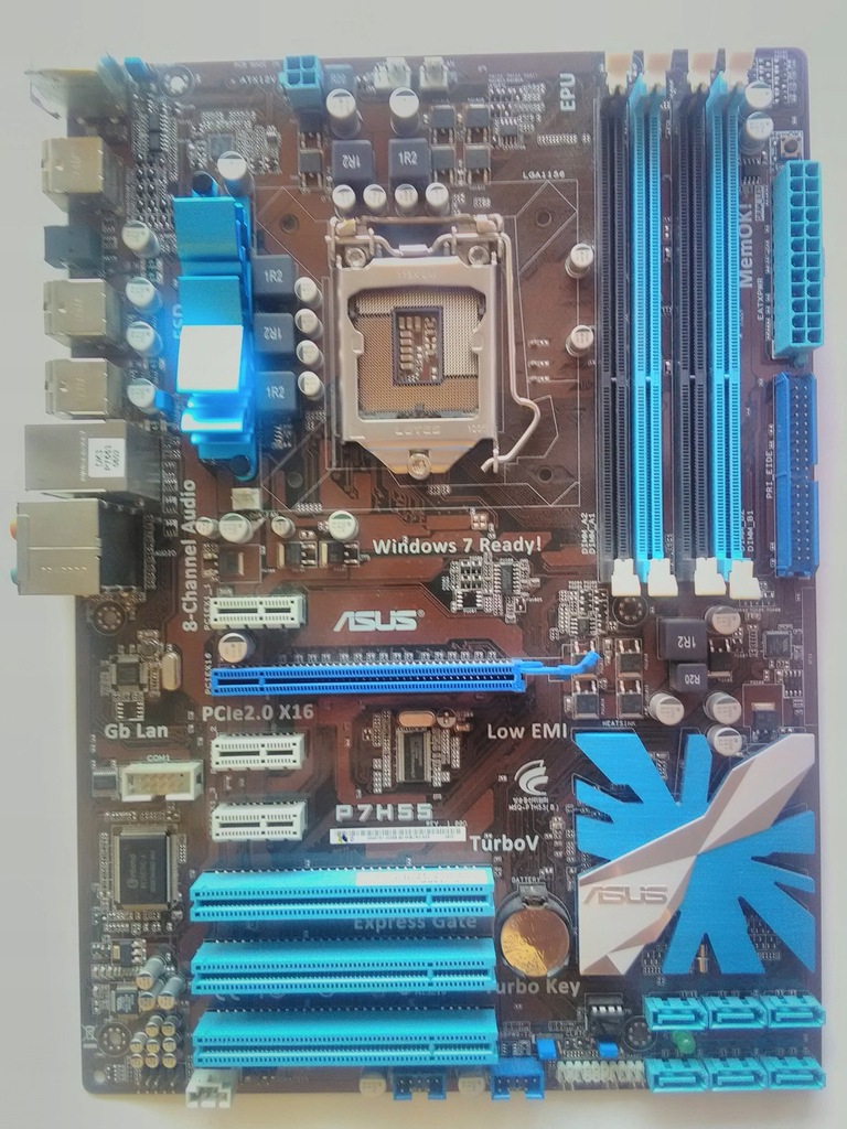 I7 870 разгон на asus p7h55 m