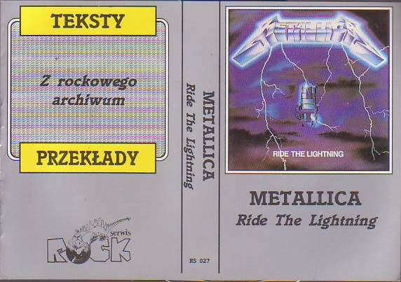 Metallica - Ride The Lightning /Teksty Przekłady