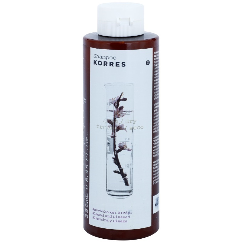 KORRES HAIR ALMOND AND LINSEED SZAMPON 250ML