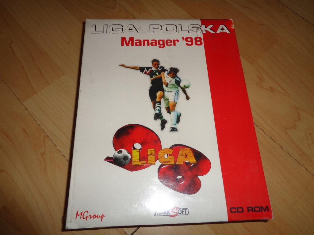 LIGA POLSKA MANAGER 98 BIG BOX DUŻY NOWA FOLIA PC