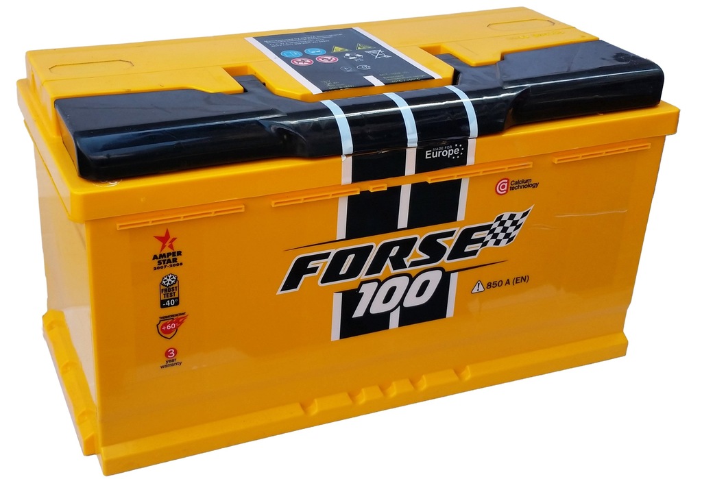 Akumulator FORSE 100Ah/850A Warszawa