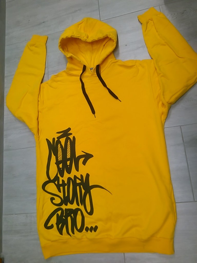 bluza cool story 95 xl snowboard narty żółta skate