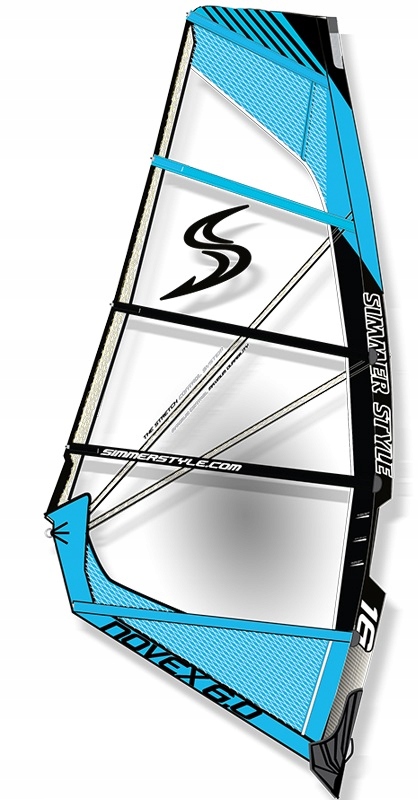 Żagiel Windsurfing Simmer 2016 Novex blue 7.2