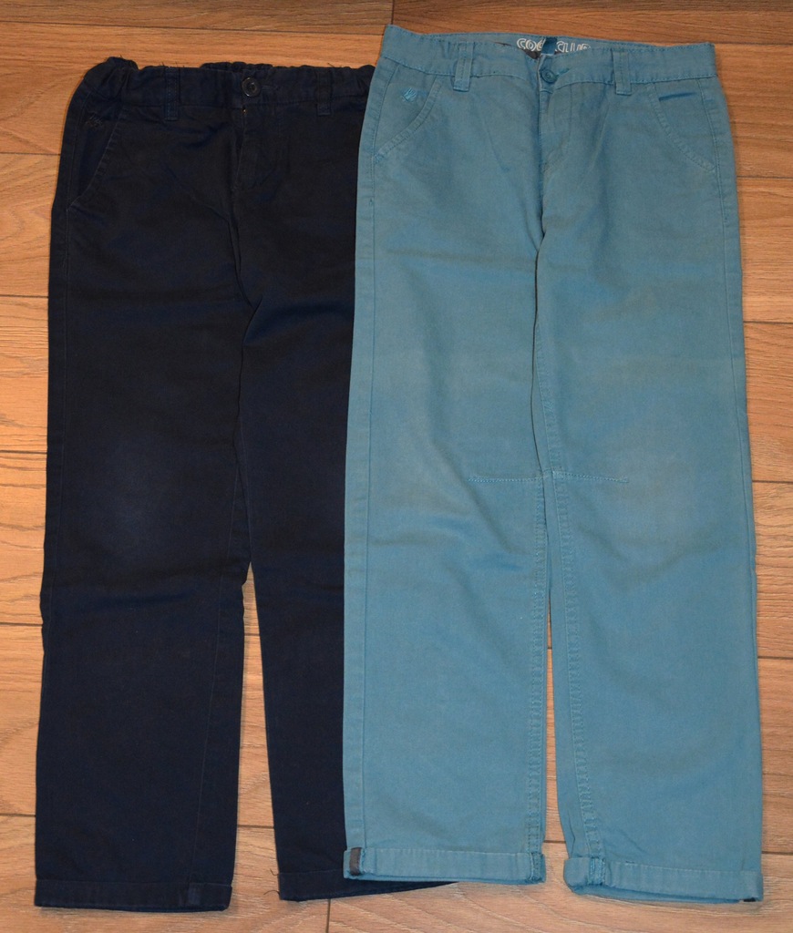 2 pary spodni r.134-140