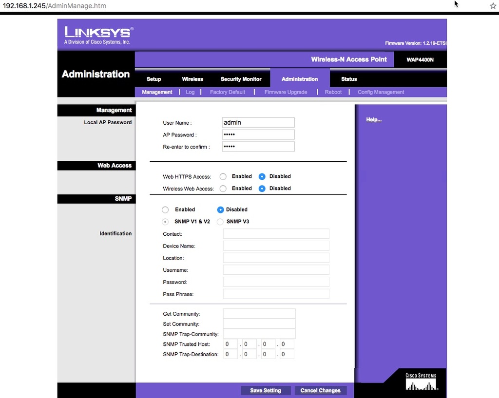 Cisco Linksys WAP4400N WirelessN Access Point PoE 7576184863 oficjalne archiwum Allegro