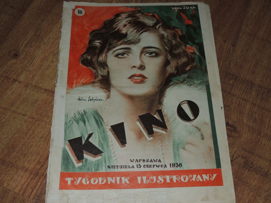 KINO 15/1930 Halina Łabędzka, Ch. Chaplin B. Amann - 7407430586 ...