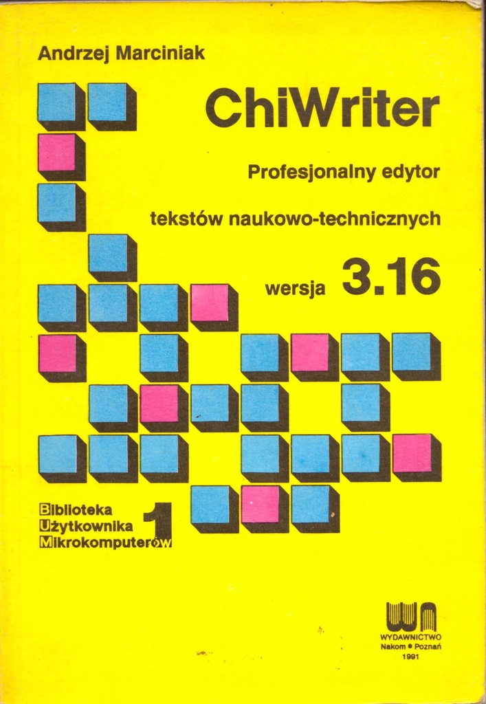 ChiWriter PROFESJONALNY EDYTOR 3.16 MARCINIAK