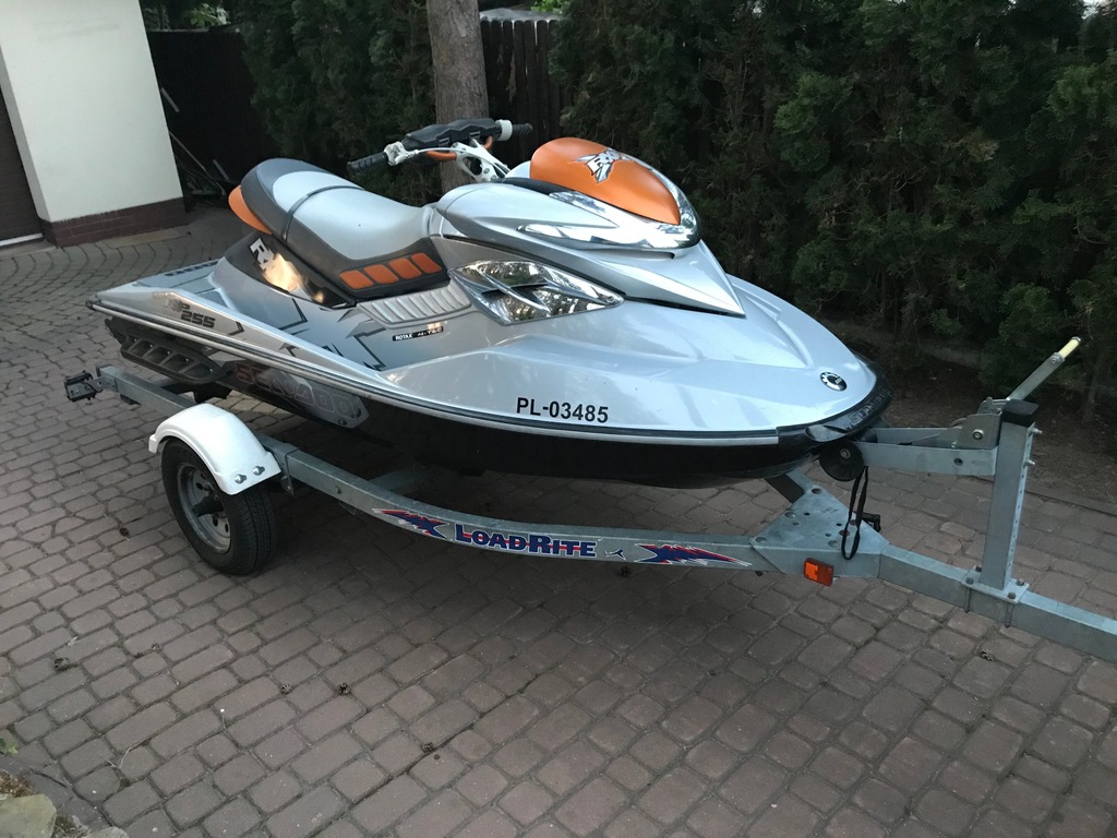 SKUTER WODNY SEA DOO RXP 255 IDEALNY- PRZYCZEPA