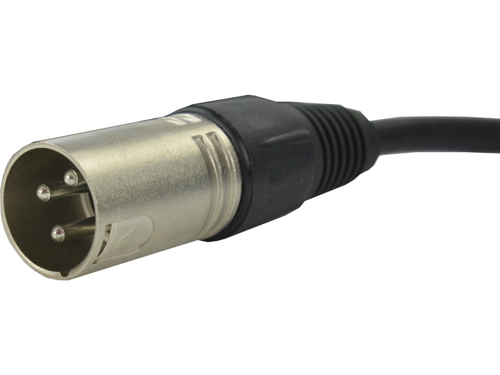 Kabel przewód mikrofonowy AUDA XLR 5m wtyk Canon