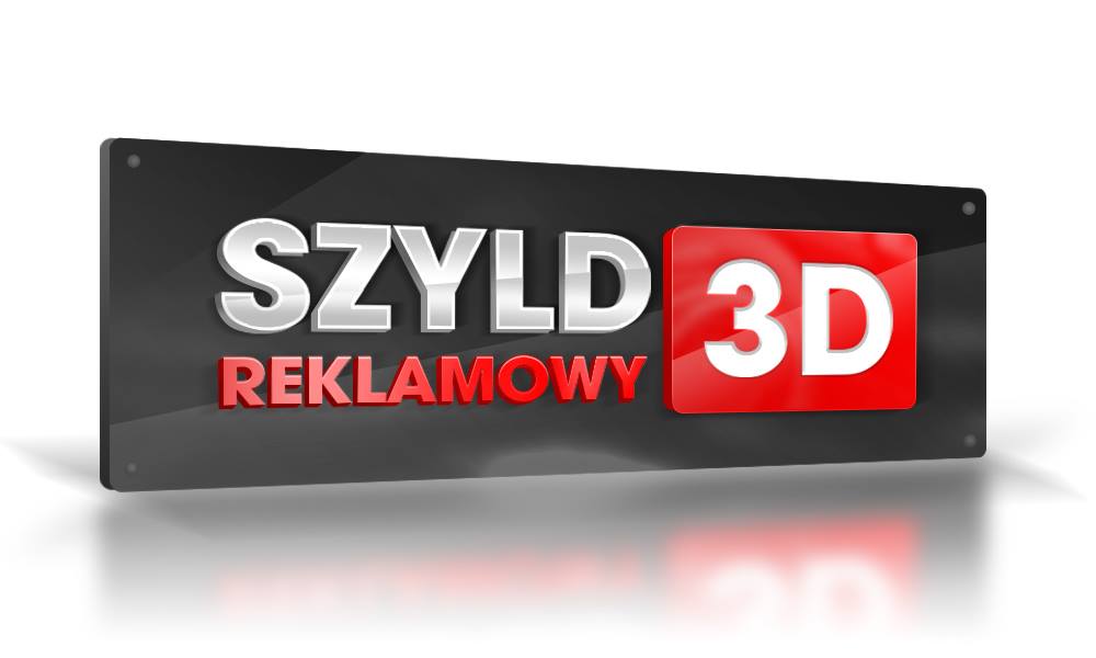 Szyld 3D, Baner 3D, Tablica, Szyld Reklamowy FV
