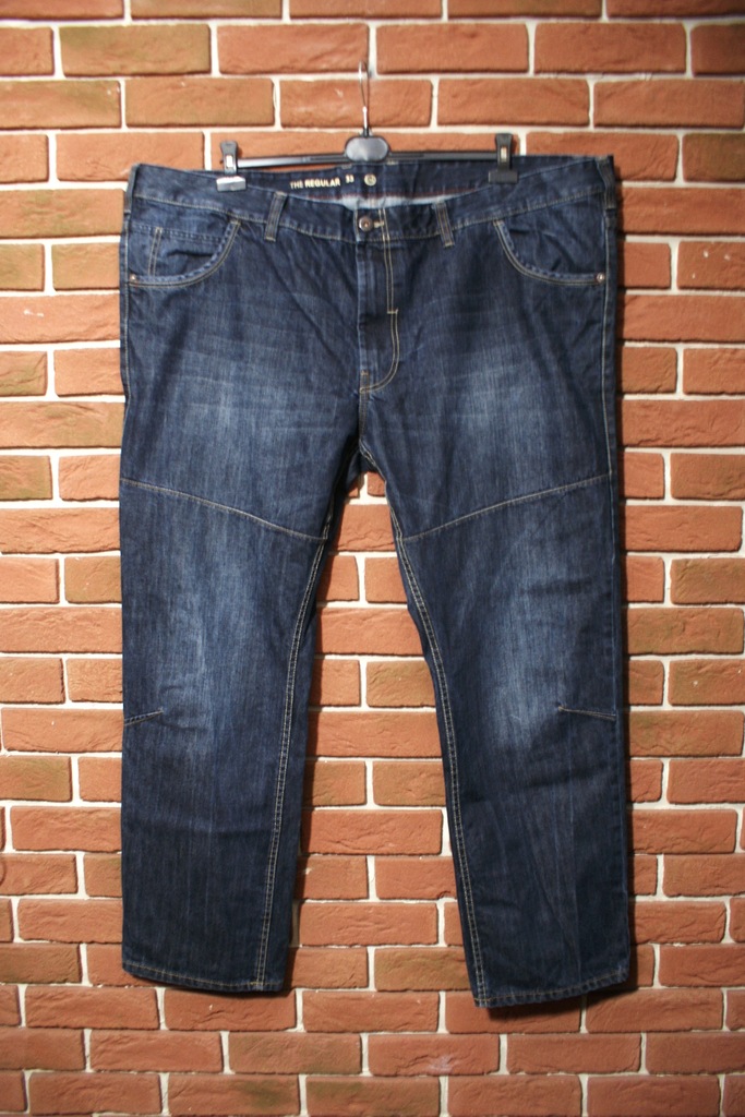 C&A spodnie jeansowe szeroki pas 33 XXXL 130CM