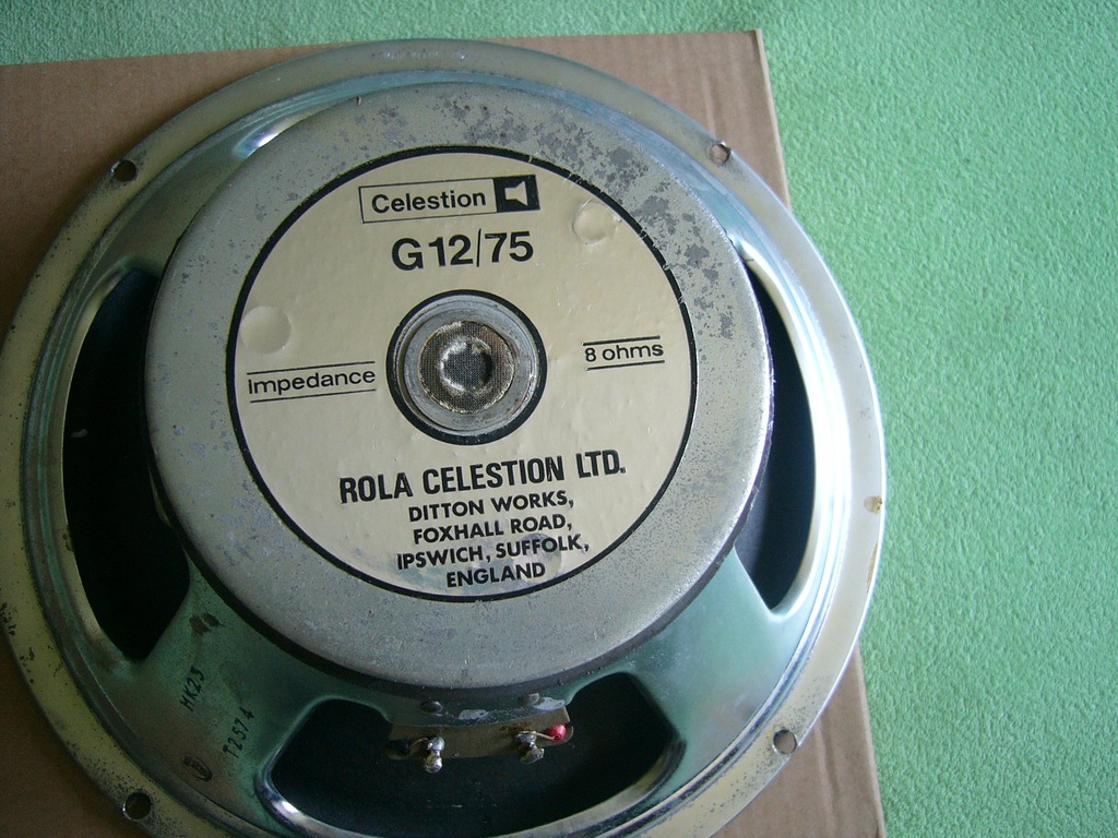 Rola Celestion G12-75 lata 70/80 głośnik (speaker)