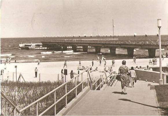 KOŁOBRZEG --- PLAŻA --- MOLO --- 1975