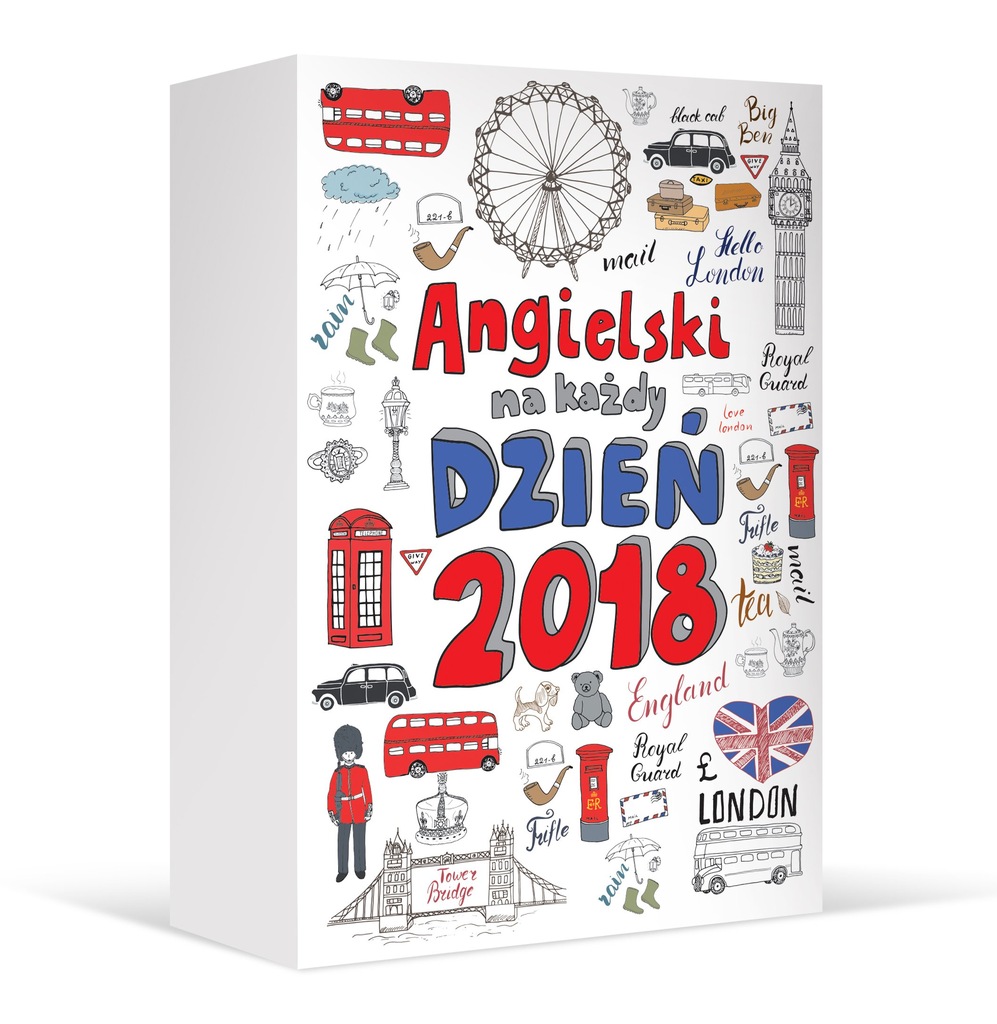 kalendarz zdzierak ANGIELSKI NA KAŻDY DZIEŃ 2018