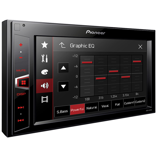 PIONEER MVH-AV190 radio 2DIN DIVX MP4 USB Dotykowe