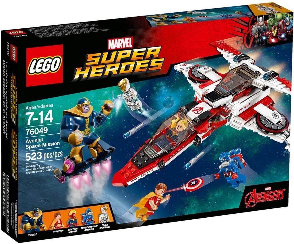 Lego SUPER HEROES 76049 Kosmiczna misja / Klocki P