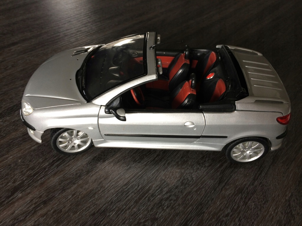 Amazon.co.jp: WELLY PEUGEOT 206CC 1:18 Collection GZ : Toys