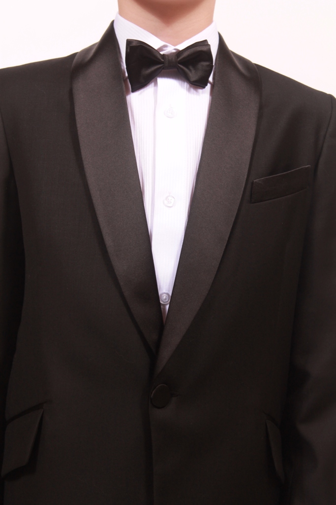 Smoking chłopięcy SOMIR czarny rozm.128 XL 7365941531 oficjalne