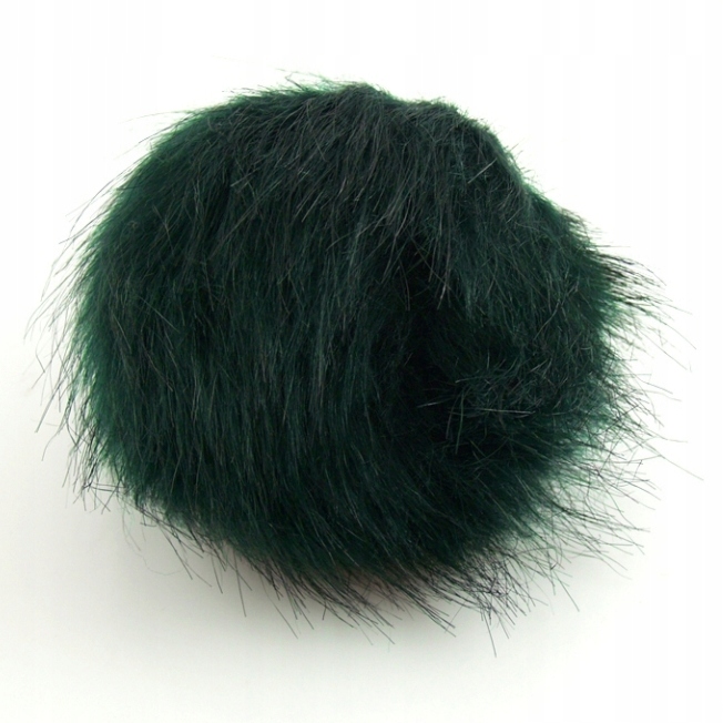 Pompon 10 cm do ozdoby lub czapki C1 Zielony