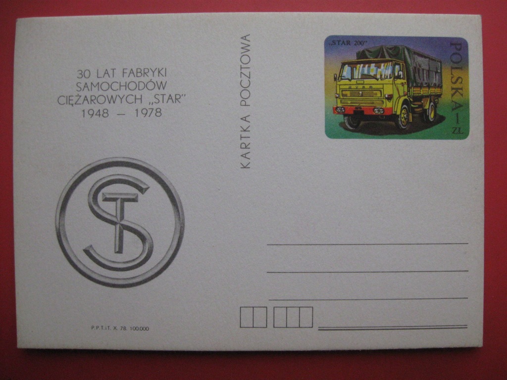 STAR 200 FSC Starachowice 30 Lat 1948-1978