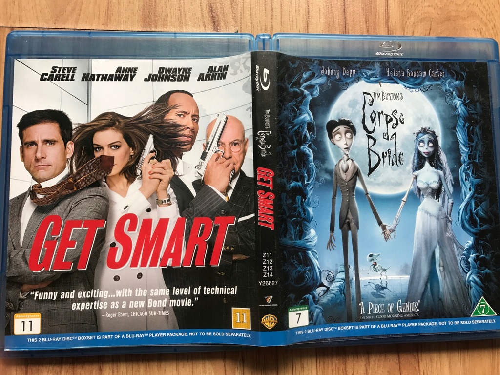 Gnijaca Panna młoda (Tim Burton) oraz Get Smart - 7542596961 - oficjalne  archiwum Allegro