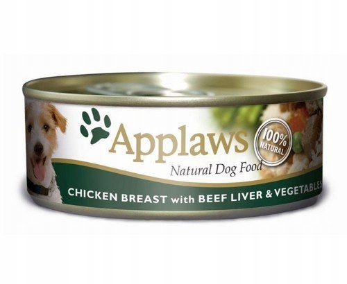 Applaws Dog puszka z kurczakiem, wątrobą wołową i