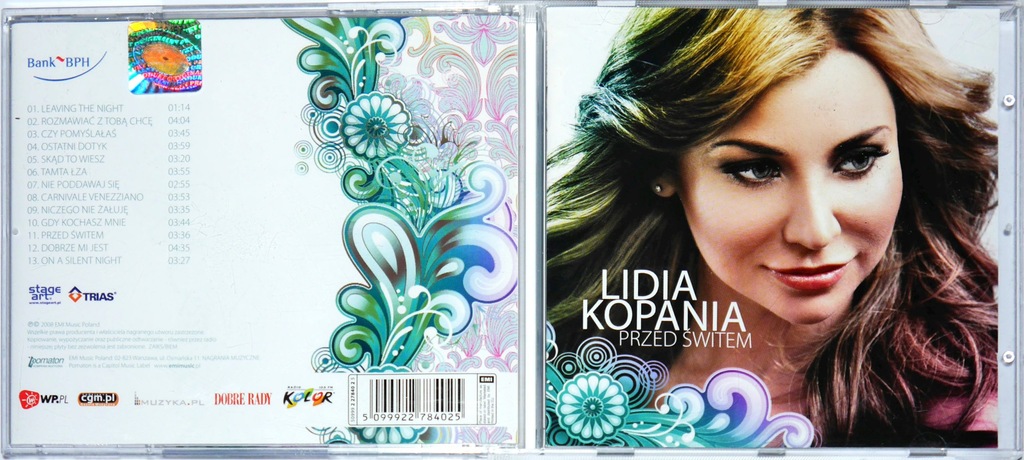 Lidia Kopania - Przed Świtem 2008 ALBUM CD