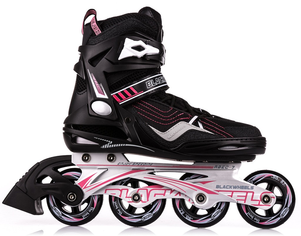 rolki fitness damskie RACE BLACKWHEELS R.40 24,5CM