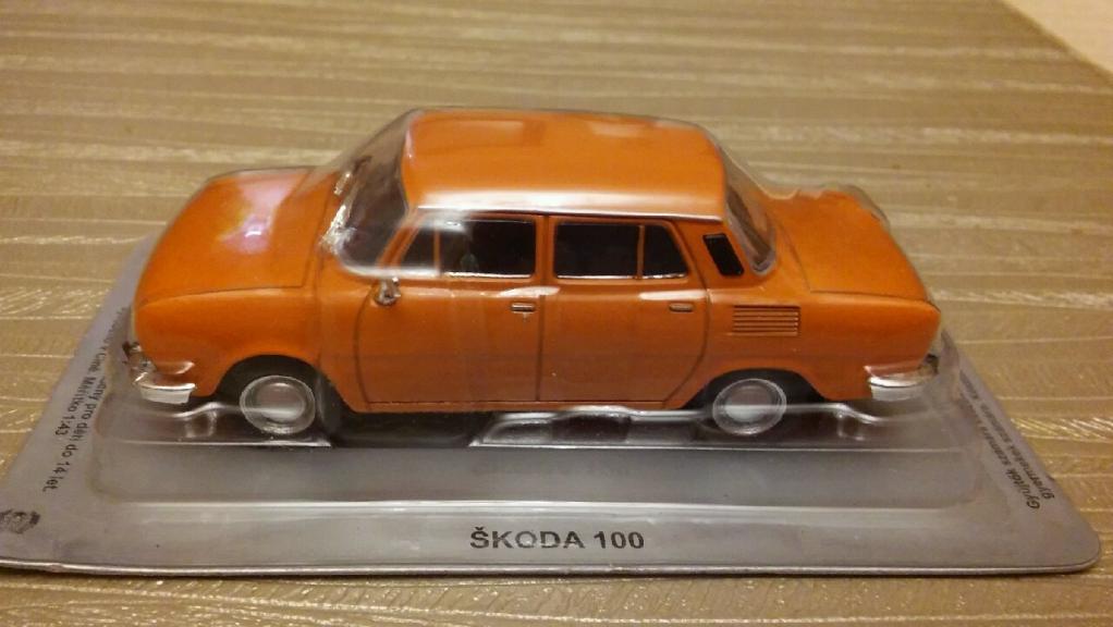 Kultowe auta PRL 182 - SKODA 100 Deagostini