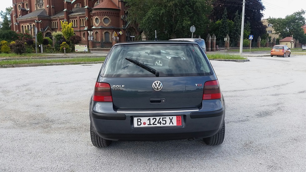 VW GOLF 4 / 1.9TDI / 5DRZWI / KLIMA / 2002 / PL