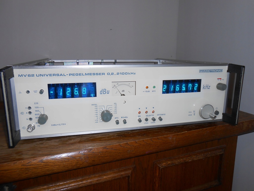 Miernik MV-62 UNIVERSAL-PEGELMESSER 02-2100 K Hz