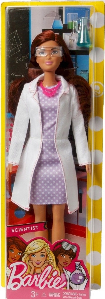MATTEL Barbie Kariera Naukowiec