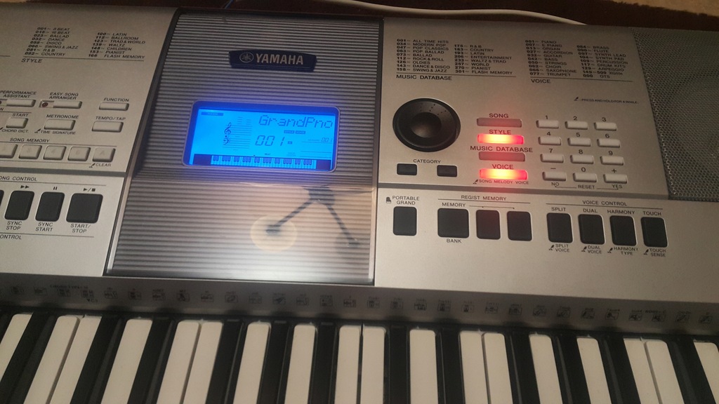 Yamaha PSR-E413 Keyboard Klawisz Piano