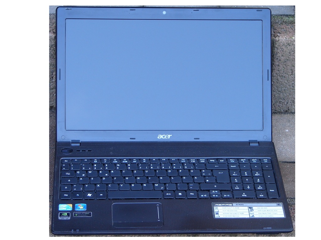 LAPTOP ACER ASPIRE 5742 MODEL PEW 71 INTEL CORE i5