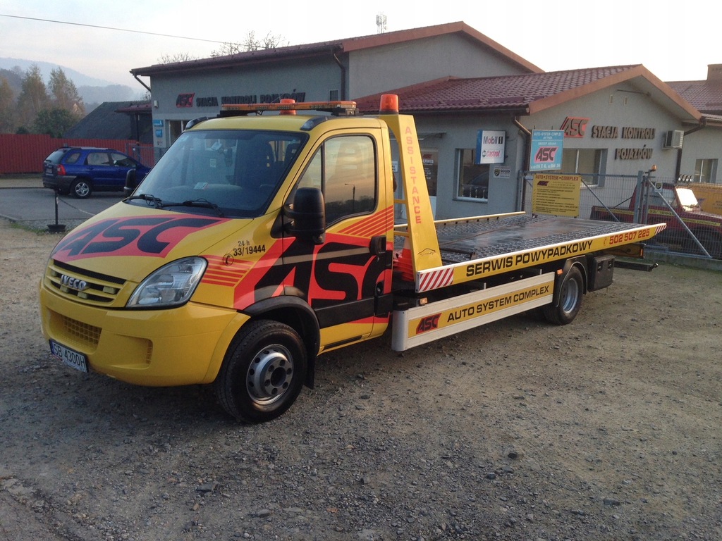 POMOC DROGOWA IVECO 65C18 PŁYTA HYDRAULICZNA TEVOR