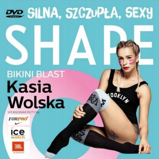 SHAPE BIKINI BLAST KASIA WOLSKA DVD FITNESS SEXY