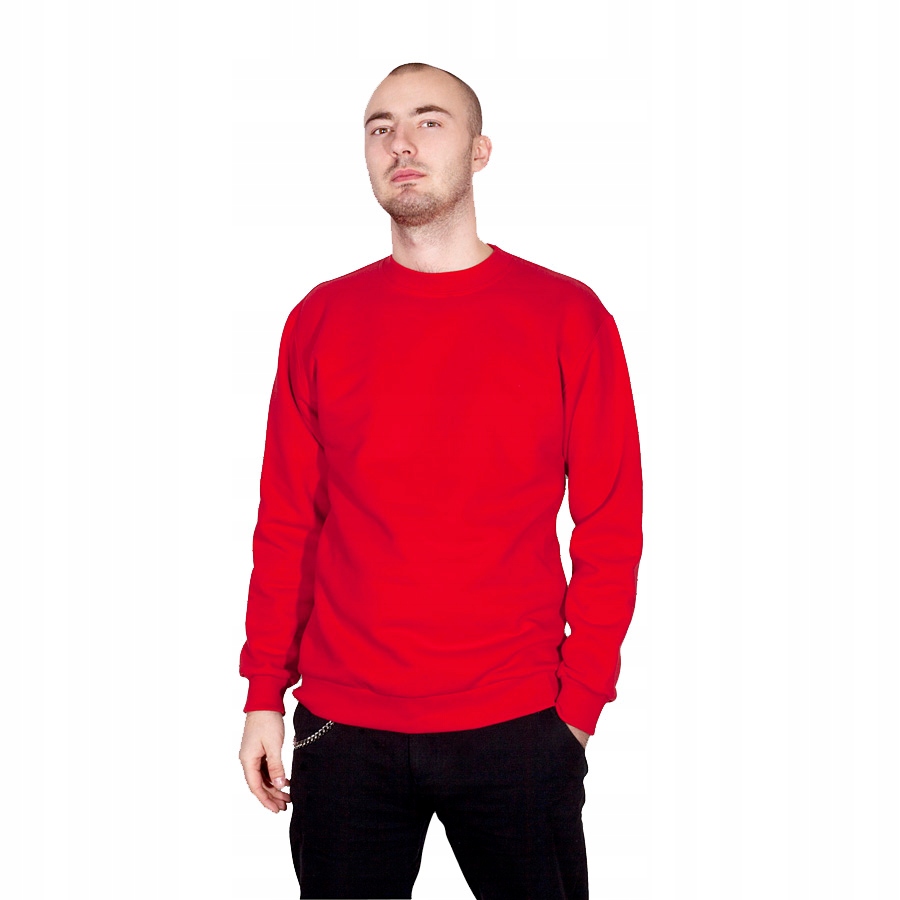 TheCo - Gładka koszulka long sleeve XXL czerwony