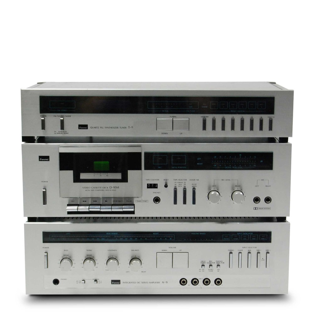 SANSUI T9, D-95M,A9