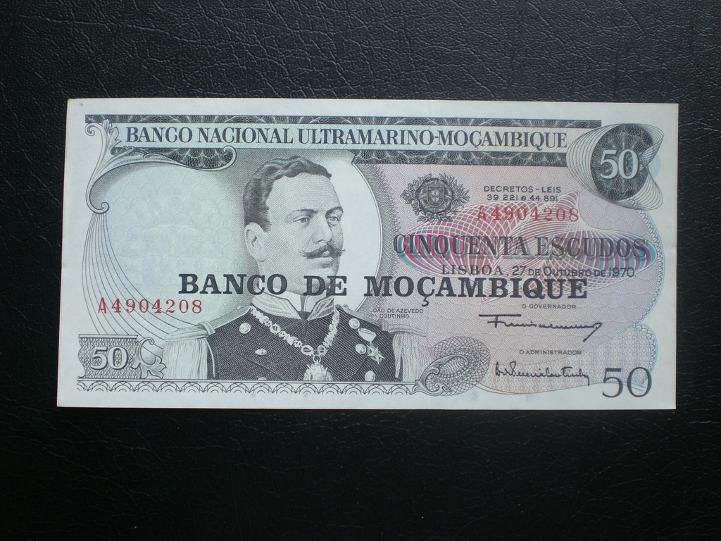 MOZAMBIK - 50 ESCUDOS 1976