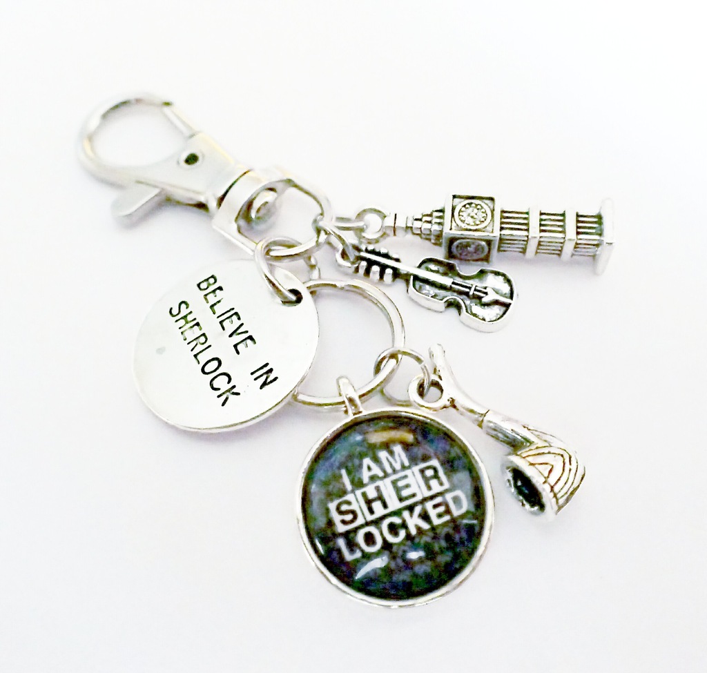 Sherlock Holmes brelok Sherlocked Elementary