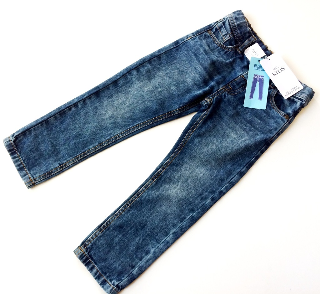 M&S spodenki jeans regular 104 3-4 lata