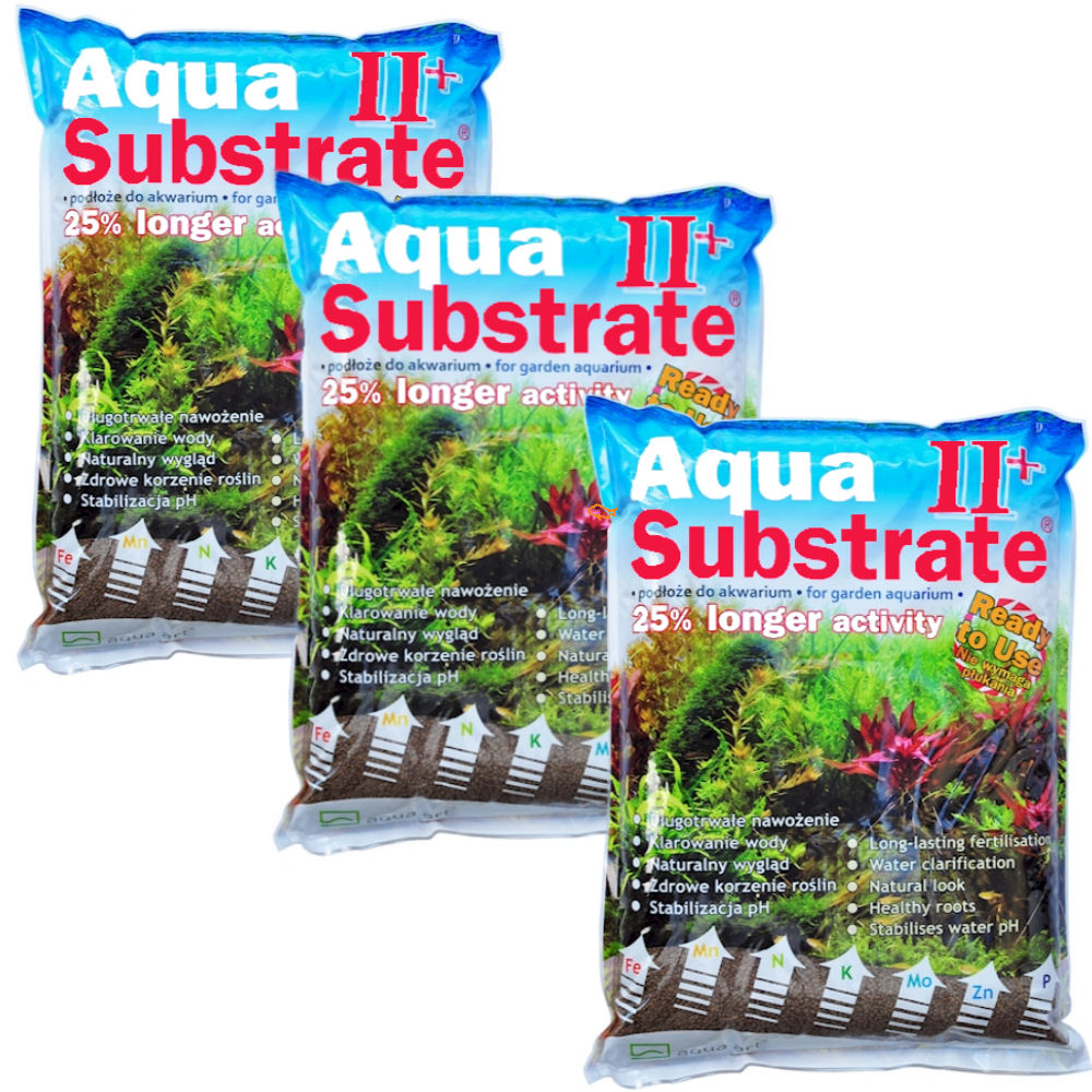 Aqua Art Substrate II + 3x 5,4kg Brązowe podłoże