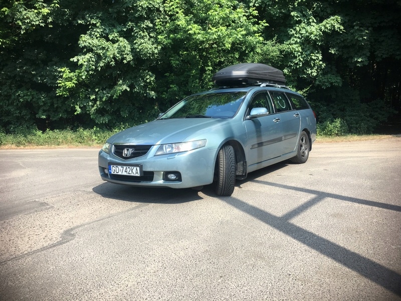 Honda Accord + Box Thule+Hak+2kpl Kół Polska 2właś