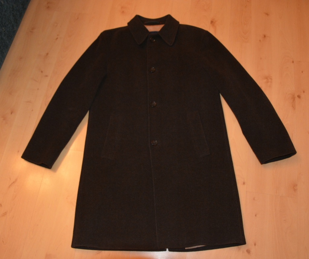 Płaszcz wełna wool cashmere Tommy Hilfiger L XL