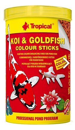 Tropical Koi & Goldfish Colour Sticks worek 4k