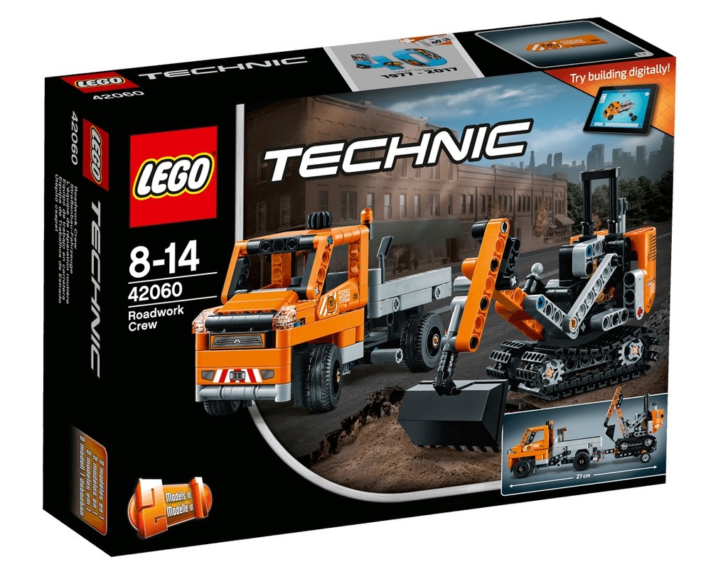 LEGO TECHNIC 42060 EKIPA ROBÓT DROGOWYCH